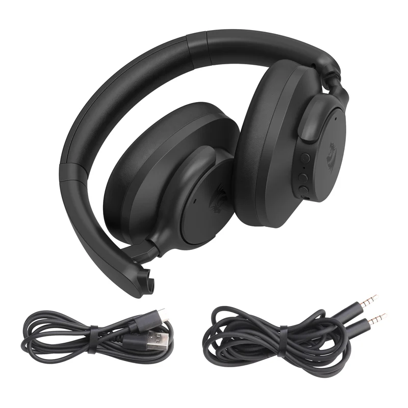 Redragon H610 Vibecore 600X ANC Bluetooth Headphone (Black)