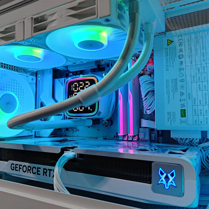 Sophos CH260 White Desktop Gaming PC | AMD Ryzen 7 7700X | 32GB RAM | 1TB SSD with WiFi + Bluetooth | GeForce RTX 5070 OC | Windows 11 Pro
