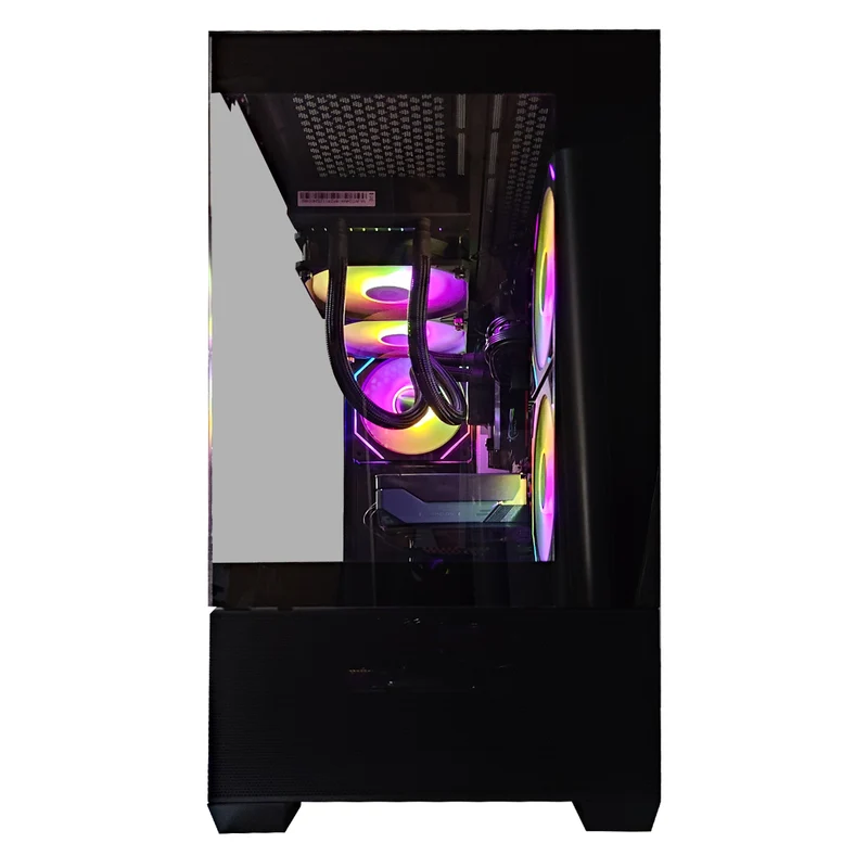 Sigma Elite 490 Black Desktop Gaming PC | Ryzen 5 7500F | 32GB RAM | 1TB SSD with WiFi + Bluetooth | RX 9060 XT | Windows 11 Pro