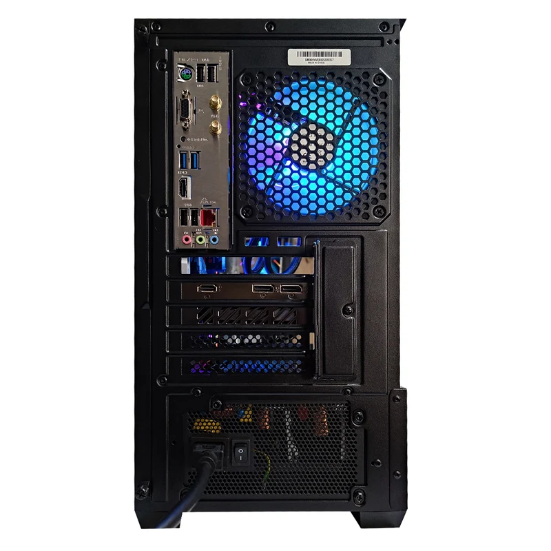 Sigma Elite 490 Black Desktop Gaming PC | Ryzen 5 7500F | 32GB RAM | 1TB SSD with WiFi + Bluetooth | RX 9060 XT | Windows 11 Pro