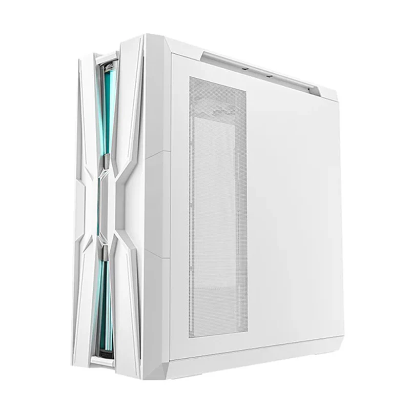 DeepCool Genome III Full-Tower Premium Case with Integrated Liquid Cooling (Black, White) (R-GENOME-BKALA3-G-3, R-GENOME-WHALA3-G-3)