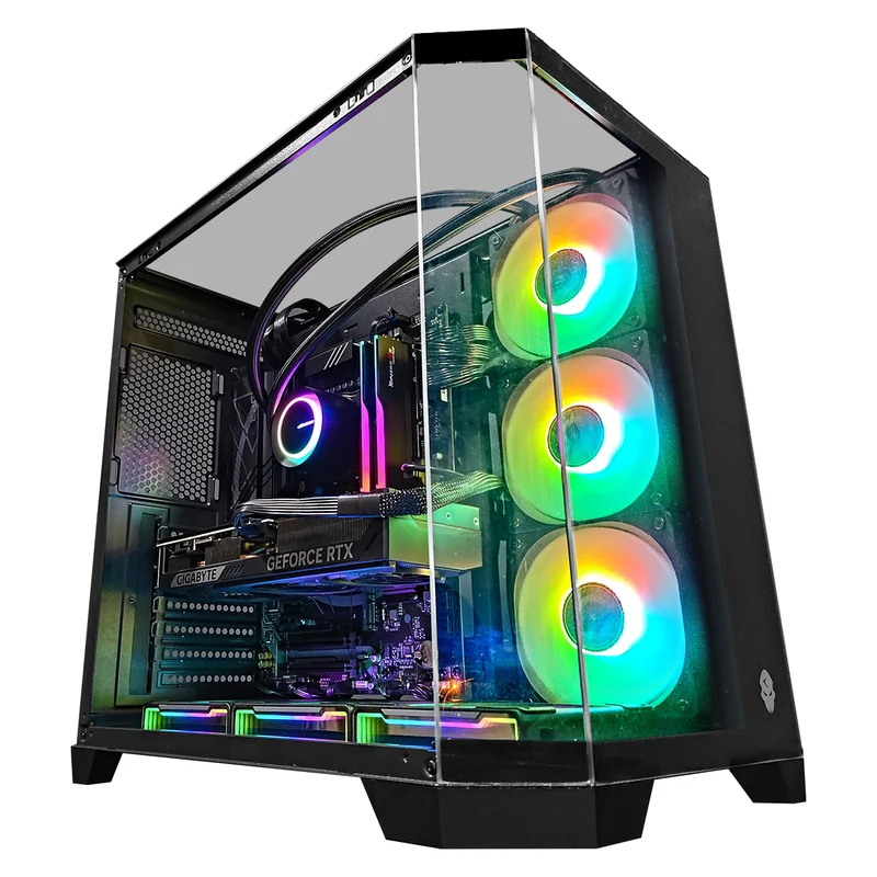 Sophos Zentra Black Desktop Gaming PC | Intel i7 14700F | 32GB RAM | 1TB SSD | RTX 5070 | Windows 11 Pro