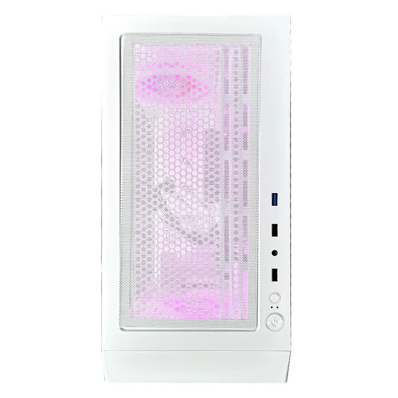 Alpha Gamma C50 White Desktop Gaming PC | AMD Ryzen 5 5600 | 16GB RAM | 512GB SSD | RTX 4060 | Windows 11 Pro