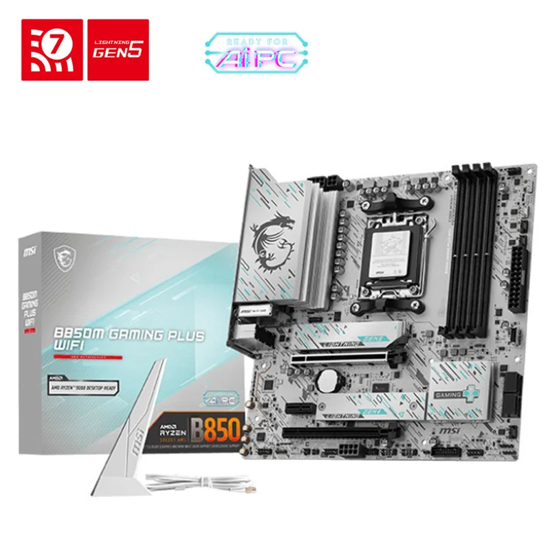 MSI B850M Gaming Plus WiFi DDR5 AMD Motherboard