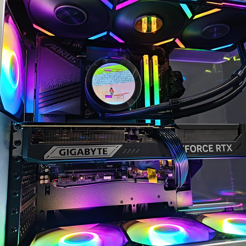 Optima Evolv S2 Black Desktop Gaming PC | Intel i7 14700F | 32GB RAM | 1TB SSD | RTX 5070 TI | Windows 11 Pro