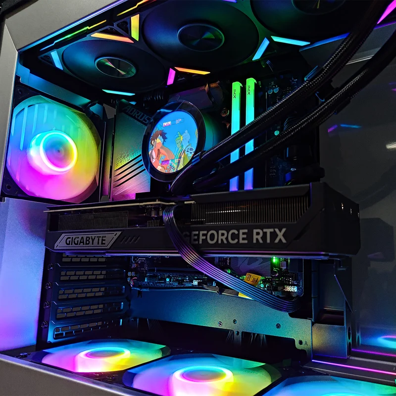 Optima Evolv S2 Black Desktop Gaming PC | Intel i7 14700F | 32GB RAM | 1TB SSD | RTX 5070 TI | Windows 11 Pro