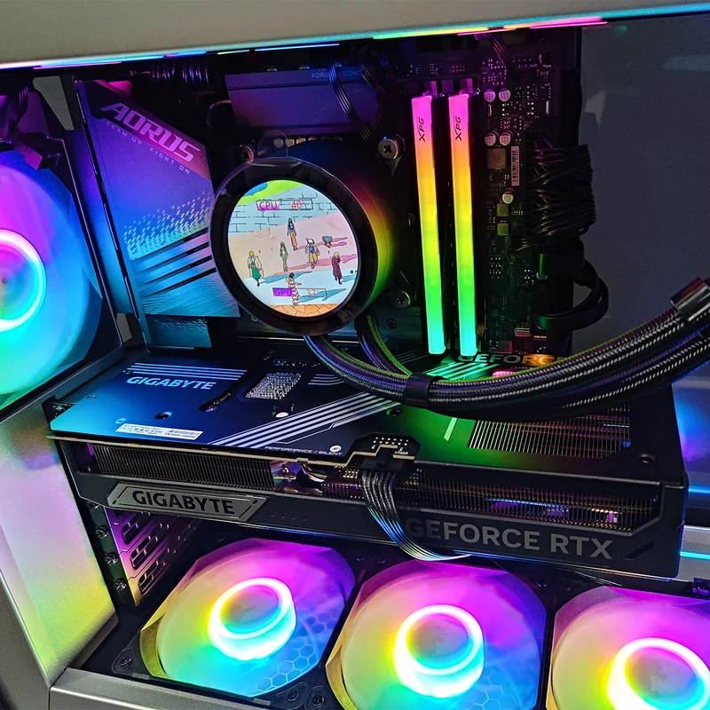Optima Evolv S2 Black Desktop Gaming PC | Intel i7 14700F | 32GB RAM | 1TB SSD | RTX 5070 TI | Windows 11 Pro