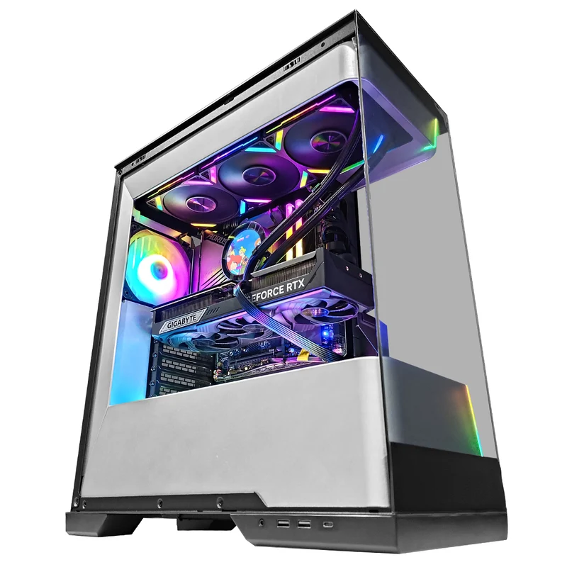 Optima Evolv S2 Black Desktop Gaming PC | Intel i7 14700F | 32GB RAM | 1TB SSD | RTX 5070 TI | Windows 11 Pro