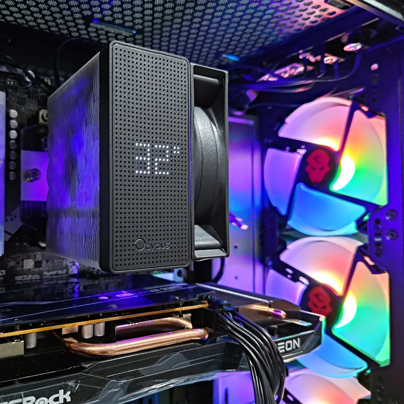 Alpha Aurora Black Desktop Gaming PC | AMD Ryzen 5 5600 | 16GB RAM | 500GB SSD | RX 7600 OC | Windows 11 Pro