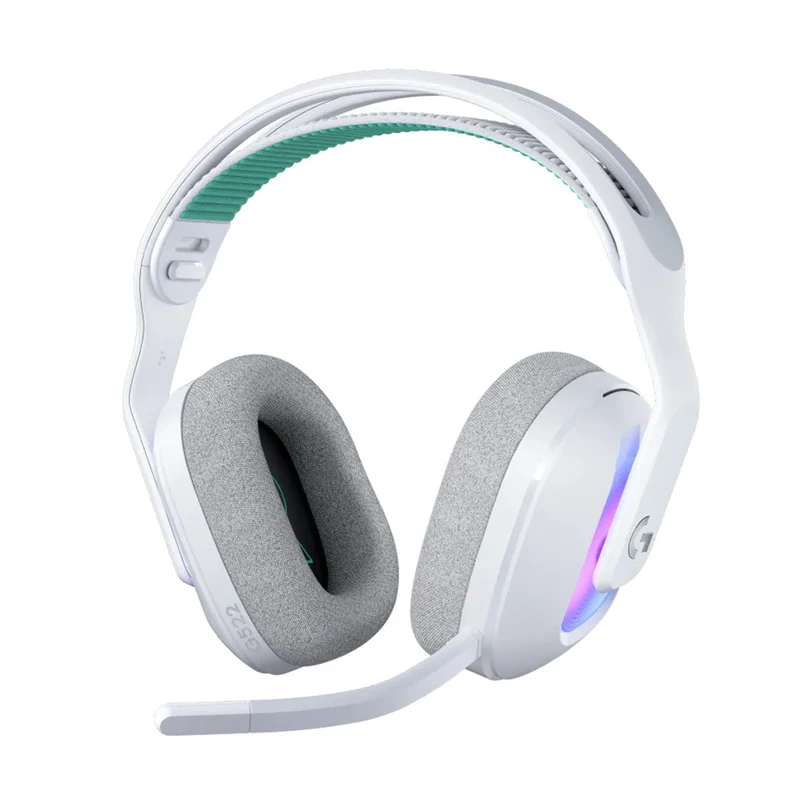 Logitech G522 Lightspeed Wireless Gaming Headset (Black, White)