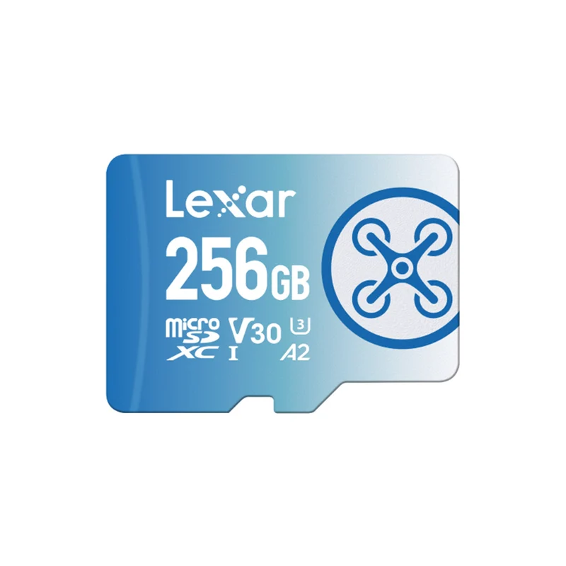 Lexar FLY microSDXC UHS-I C10 U3 V30 A2 160MB/s Read Memory Card (64GB, 256GB)