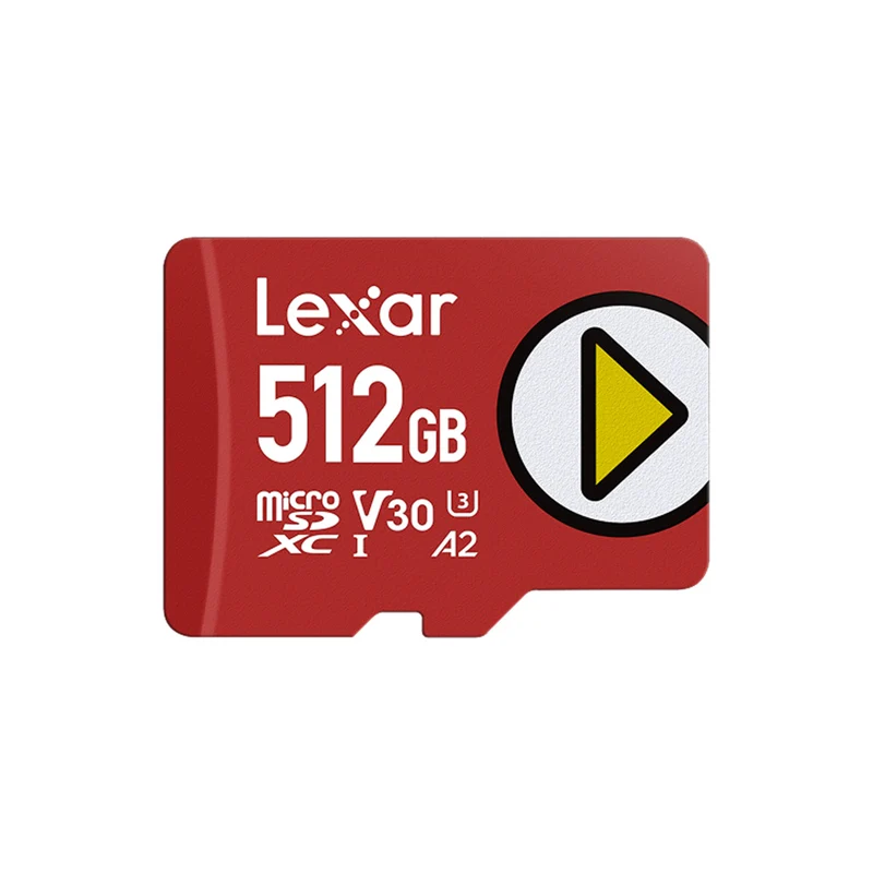 Lexar PLAY microSDXC UHS-I C10 U3 V30 A2 160MB/s Read Memory Card (512GB, 1TB)
