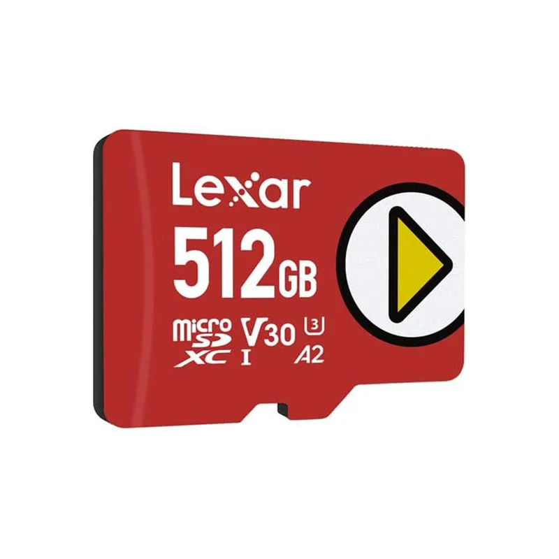 Lexar PLAY microSDXC UHS-I C10 U3 V30 A2 160MB/s Read Memory Card (512GB, 1TB)