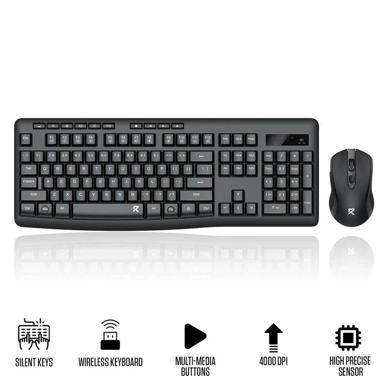 Redragon BS-7367-A 2.4G Wireless Mouse & Keyboard Combo
