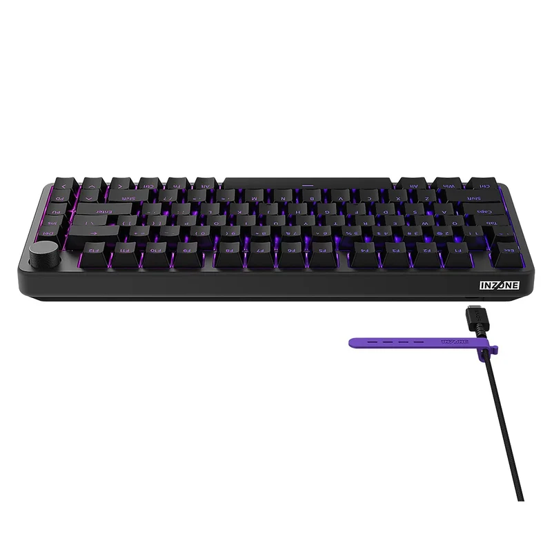 Sony KBD-G900 Inzone KBD-H75 Aluminum Rapid Trigger 8K RGB 75% Gaming Keyboard (Black)