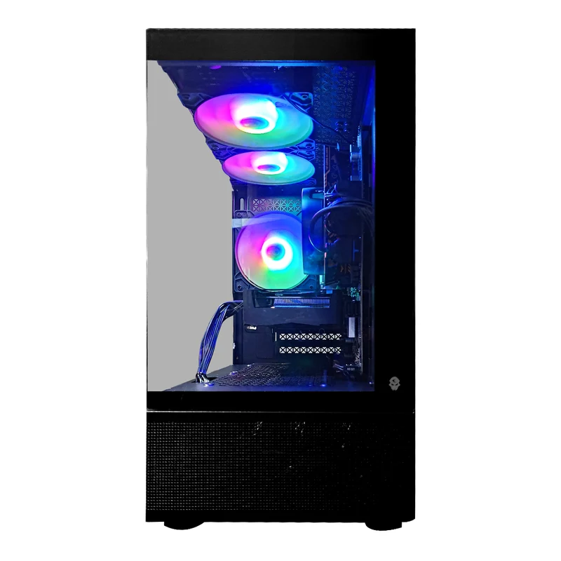 Alpha Reyna Black Desktop Gaming PC | AMD Ryzen 5 5600 | 16GB RAM | 512GB SSD | RTX 4060 | Windows 11 Pro