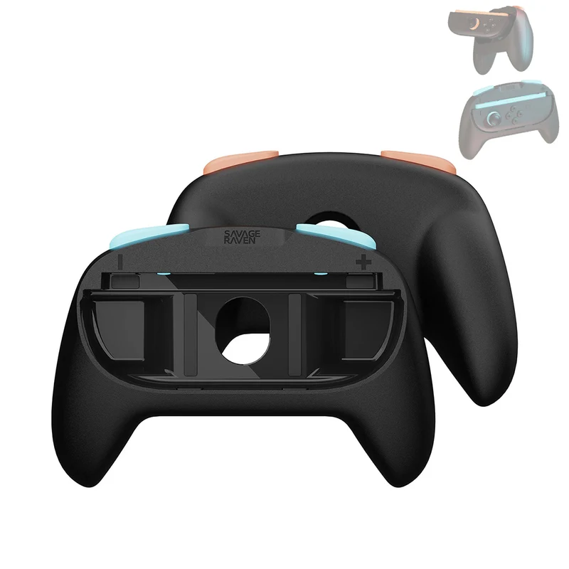 Skull & Co. Mini Grip for Nintendo Switch 2 (Neon Blue/Red) (NS2MNG-BR)