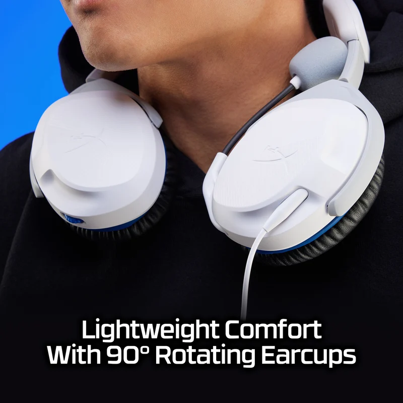 HyperX Cloud Stinger II Wired Headset For PlayStation (75X29AA) (White)