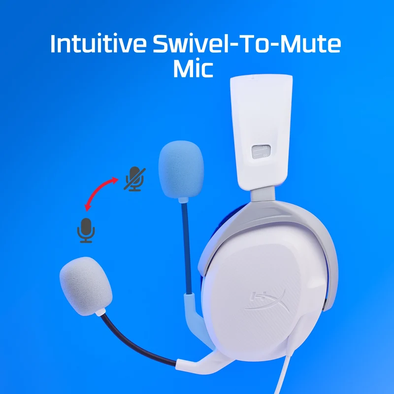 HyperX Cloud Stinger II Wired Headset For PlayStation (75X29AA) (White)