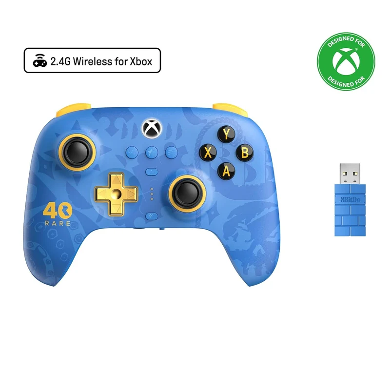 8Bitdo Ultimate 3-Mode Controller For Xbox + Game Pass Code (Rare) (81HB)
