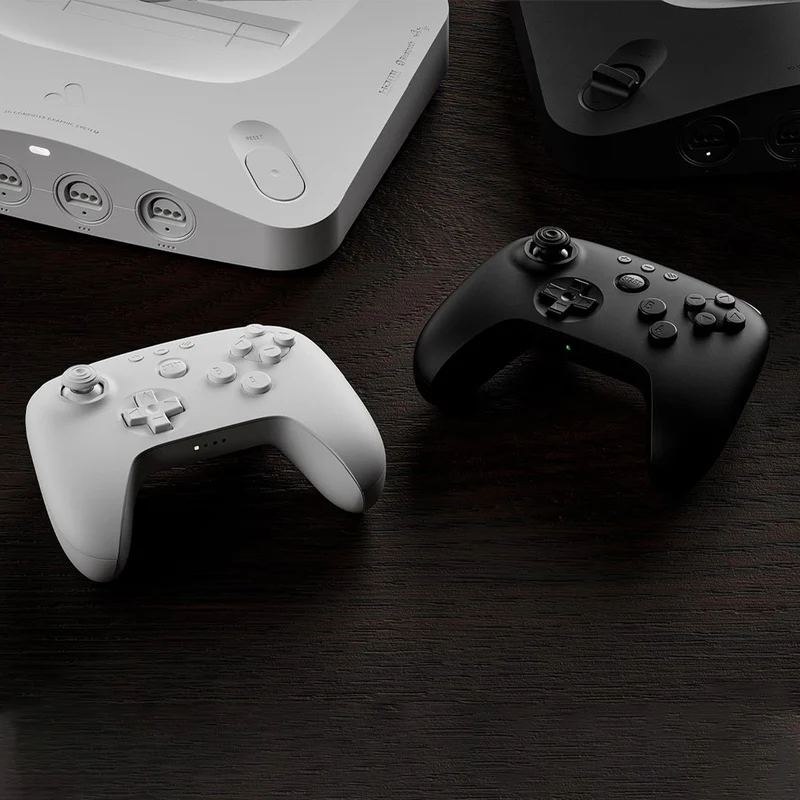 8Bitdo 64 Bluetooth Controller for Analogue 3D / Switch / Windows / Android (Black, White, Grey) (80NE)