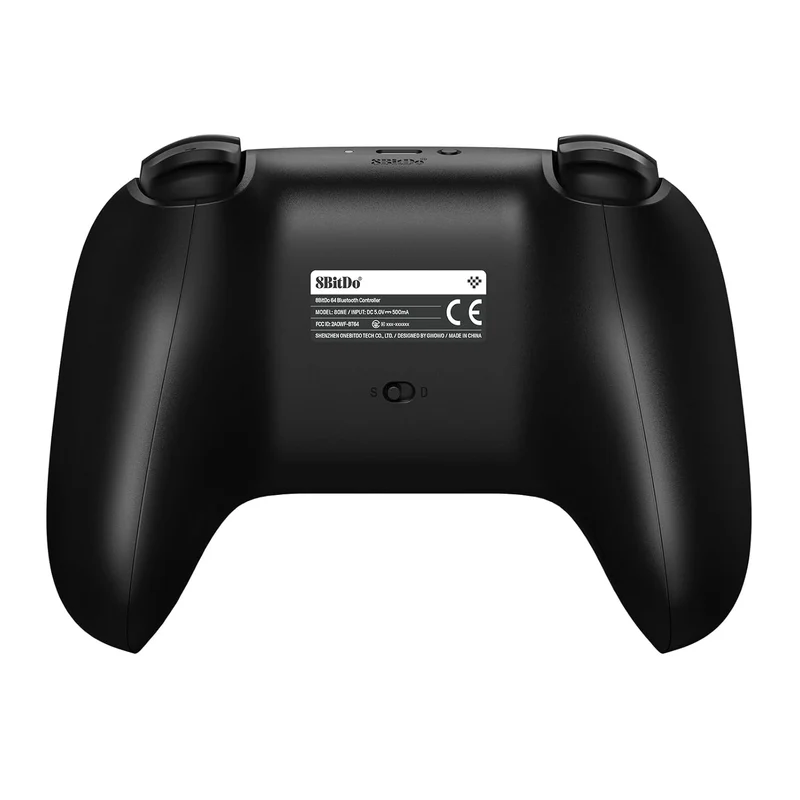 8Bitdo 64 Bluetooth Controller for Analogue 3D / Switch / Windows / Android (Black, White, Grey) (80NE)