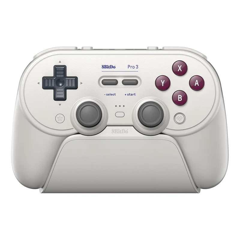 8Bitdo Pro 3 Bluetooth Gamepad for Nintendo Switch / Windows / Android (80GQ) (G Classic, Grey, Purple)