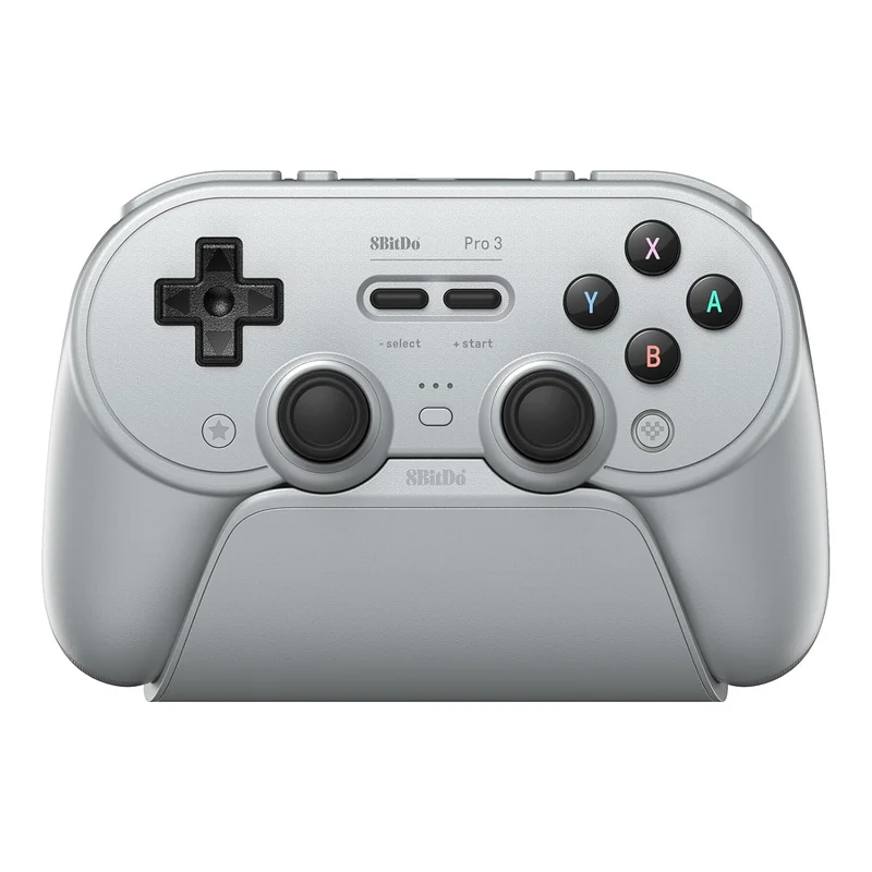 8Bitdo Pro 3 Bluetooth Gamepad for Nintendo Switch / Windows / Android (80GQ) (G Classic, Grey, Purple)