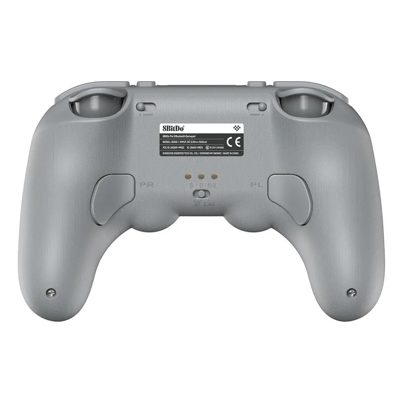 8Bitdo Pro 3 Bluetooth Gamepad for Nintendo Switch / Windows / Android (80GQ) (G Classic, Grey, Purple)