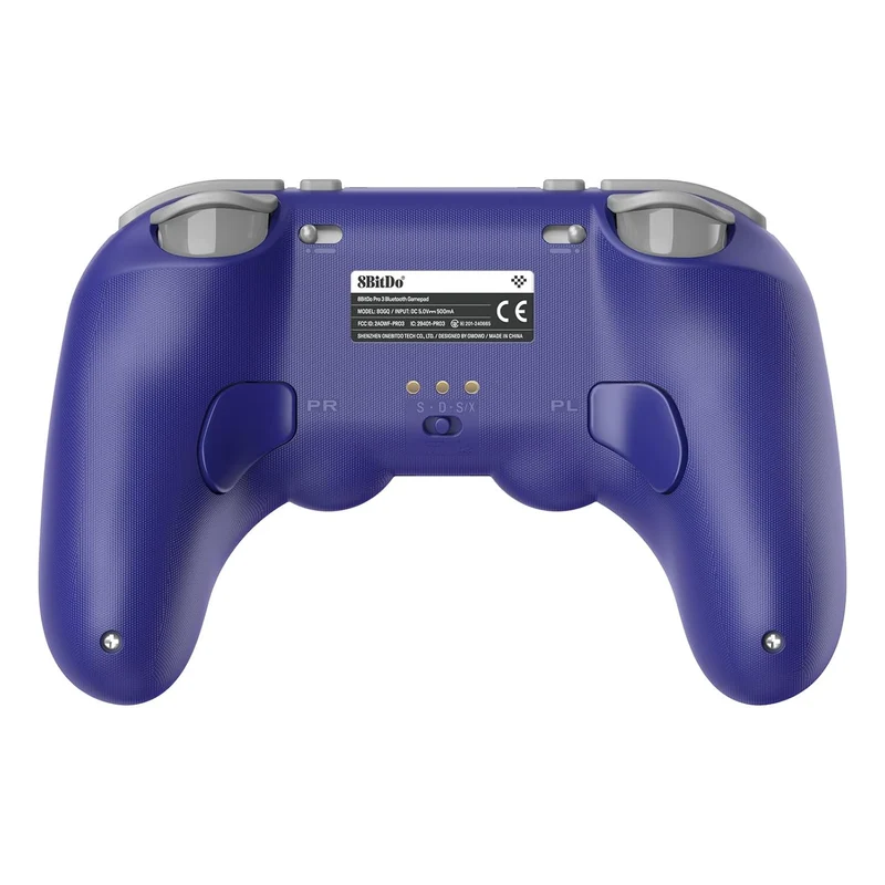 8Bitdo Pro 3 Bluetooth Gamepad for Nintendo Switch / Windows / Android (80GQ) (G Classic, Grey, Purple)