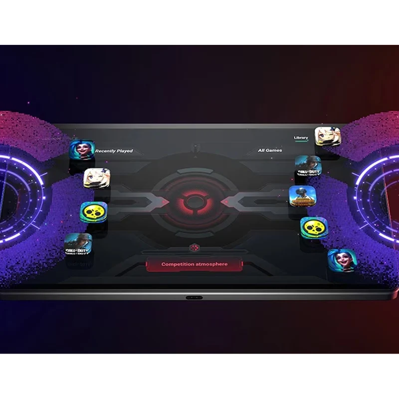 Lenovo Legion Tab ZAEF0080PH Snapdragon 8 Gen 3 8.8" 2.5K (2560 x 1600) 165Hz Touch 12GB+256GB WiFi (Eclipse Black) + Folio Case + Glass Film + GameSir G8+ Bluetooth Mobile Gaming Controller