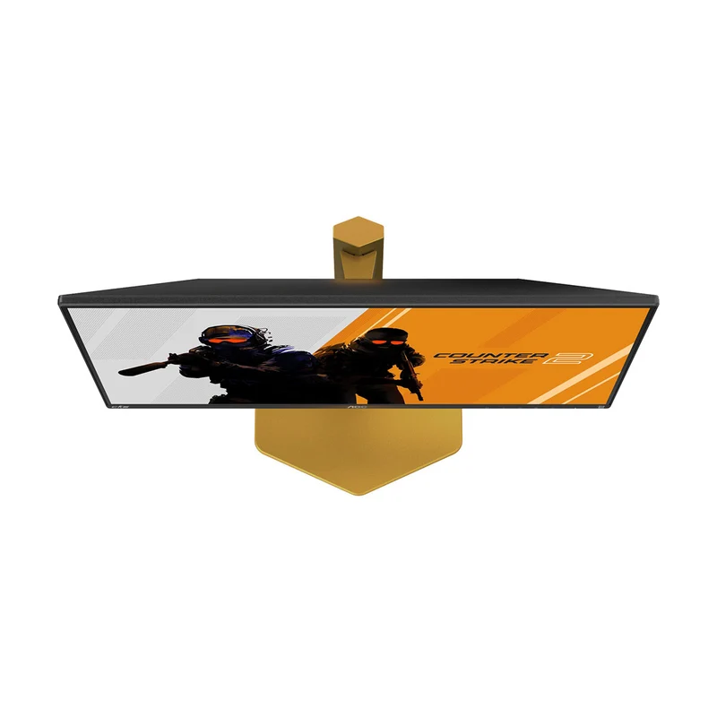 AOC CS25G 24" FHD (1920x1080) IPS 310Hz 0.3Ms Nvidia G-Sync Gaming Monitor with Height / Tilt / Swivel / Pivot Adjustment (Black/Gold)