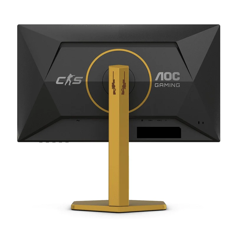 AOC CS25G 24" FHD (1920x1080) IPS 310Hz 0.3Ms Nvidia G-Sync Gaming Monitor with Height / Tilt / Swivel / Pivot Adjustment (Black/Gold)