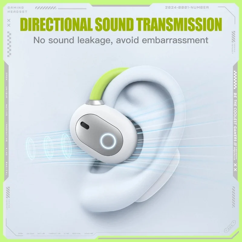 Onikuma T25 Wireless Earphones with Translation Function (White)