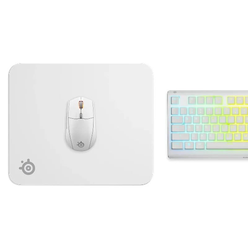 SteelSeries QCK Cloth Mousepad (Large) (Aqua, Lavender, White)