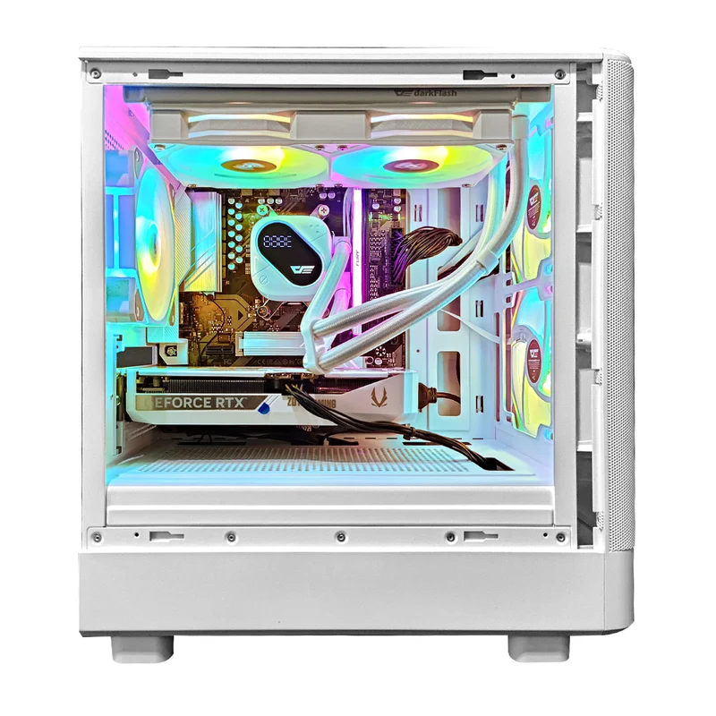 Sigma DB330M Mesh White Desktop Gaming PC | AMD Ryzen 5 7500F | 32GB RAM | 1TB SSD with WiFi + Bluetooth | GeForce RTX 5060 Ti OC | Windows 11 Pro