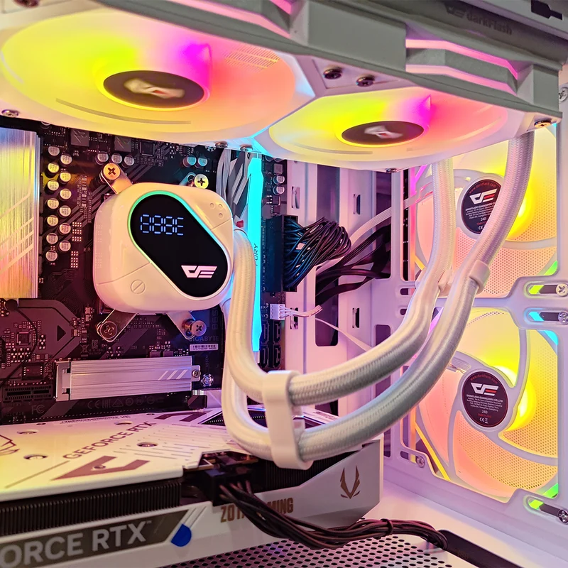 Sigma DB330M Mesh White Desktop Gaming PC | AMD Ryzen 5 7500F | 32GB RAM | 1TB SSD with WiFi + Bluetooth | GeForce RTX 5060 Ti OC | Windows 11 Pro