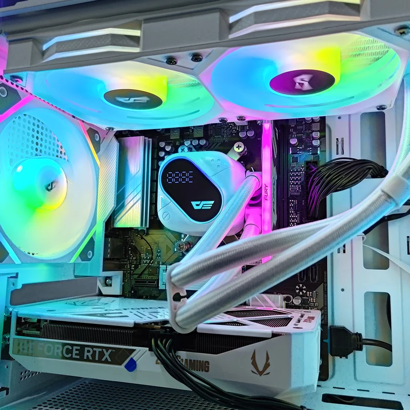 Sigma DB330M Mesh White Desktop Gaming PC | AMD Ryzen 5 7500F | 32GB RAM | 1TB SSD with WiFi + Bluetooth | GeForce RTX 5060 Ti OC | Windows 11 Pro