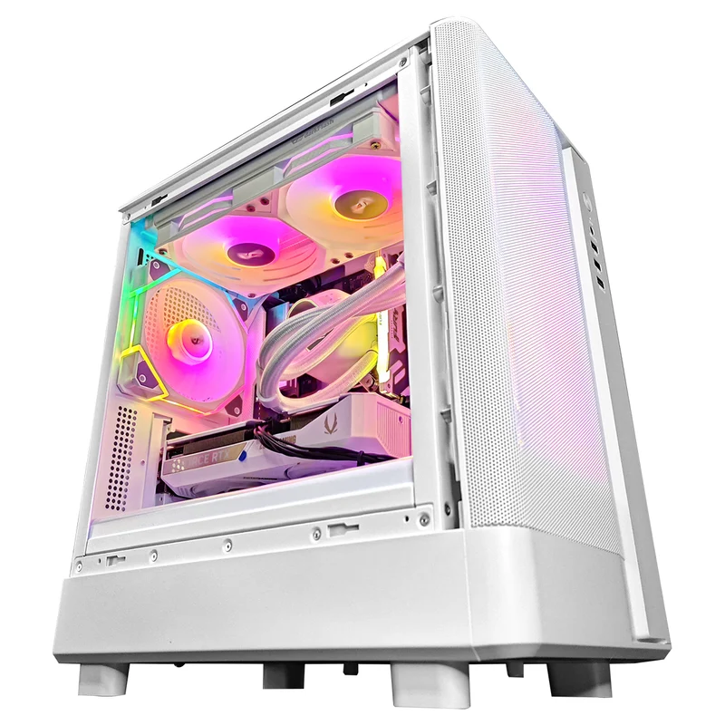 Sigma DB330M Mesh White Desktop Gaming PC | AMD Ryzen 5 7500F | 32GB RAM | 1TB SSD with WiFi + Bluetooth | GeForce RTX 5060 Ti OC | Windows 11 Pro