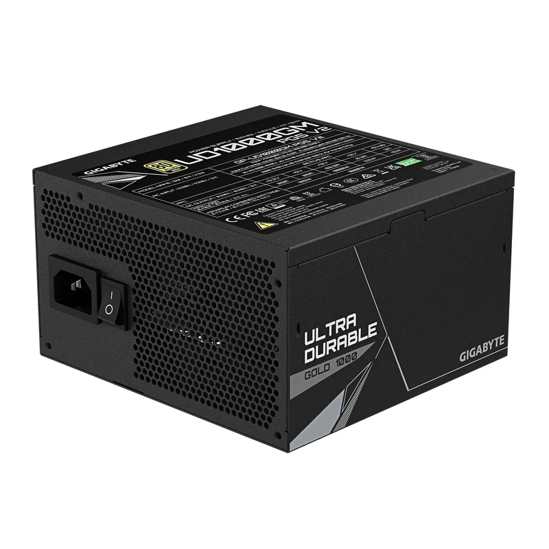 Gigabyte UD1000GM PG5 V2 1000W ATX 3.1 PCIe Gen 5.1 80+ Gold Modular Power Supply