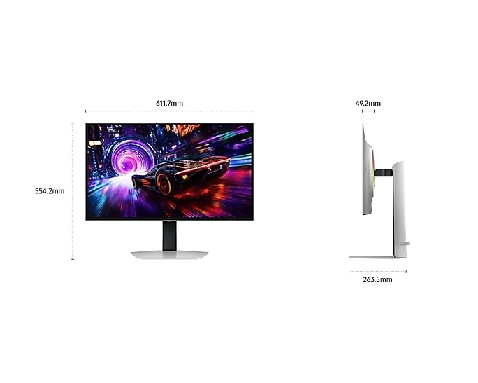 Samsung Odyssey G8 OLED LS27FG812SEXXP 27" 4K (3840x2160) 240Hz 0.03ms (GTG) FreeSync Gaming Monitor