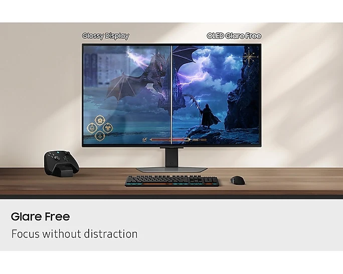 Samsung Odyssey G8 OLED LS27FG812SEXXP 27" 4K (3840x2160) 240Hz 0.03ms (GTG) FreeSync Gaming Monitor