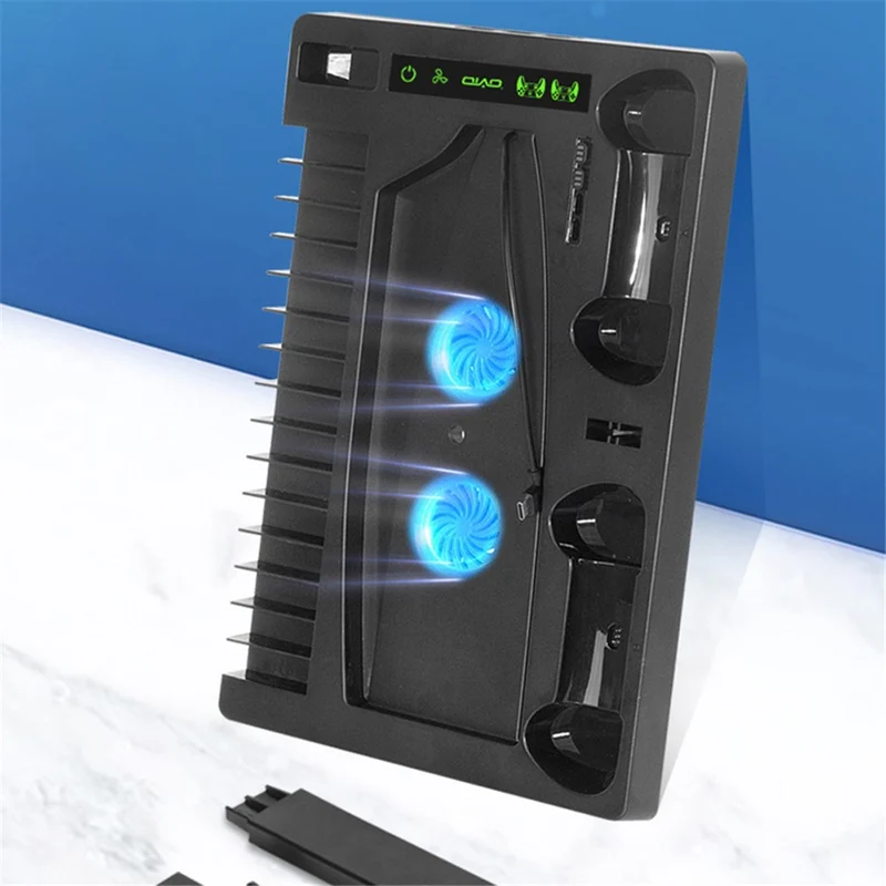 OIVO Multifunctional Cooling Stand for PS5 / PS5 Slim (Black) (IV-P5246X)
