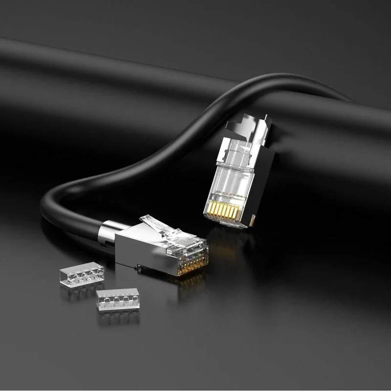 Ugreen Gigabit Shielded Modular Plug - 10 pcs (NW123/70316)