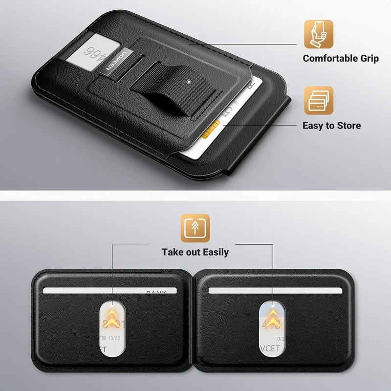Ugreen Magnetic Wallet with Stand & Phone Grip (LP837/45166)