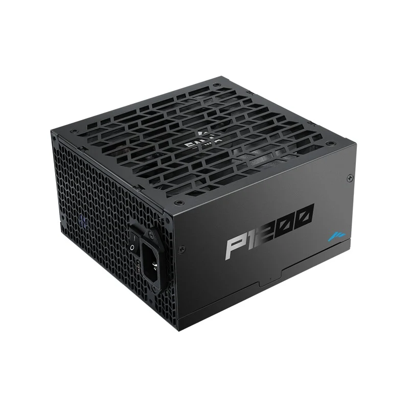 Sama P1200 1200W 80+ Platinum ATX 3.1 PCIe 5.1 Ready Fully Modular Power Supply with Braided Pattern Cables (Black, White)