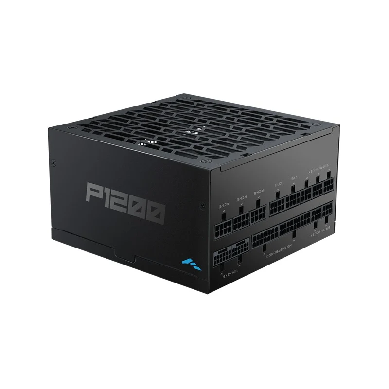 Sama P1200 1200W 80+ Platinum ATX 3.1 PCIe 5.1 Ready Fully Modular Power Supply with Braided Pattern Cables (Black, White)