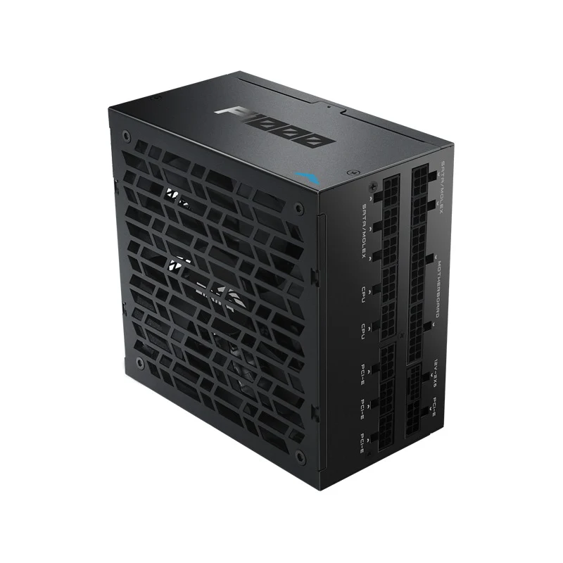 Sama P1000 1000W 80+ Platinum ATX 3.1 PCIe 5.1 Ready Fully Modular Power Supply with Braided Pattern Cables (Black, White)
