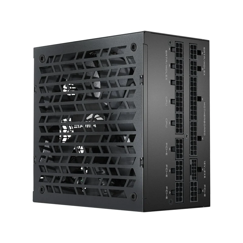 Sama P1000 1000W 80+ Platinum ATX 3.1 PCIe 5.1 Ready Fully Modular Power Supply with Braided Pattern Cables (Black, White)