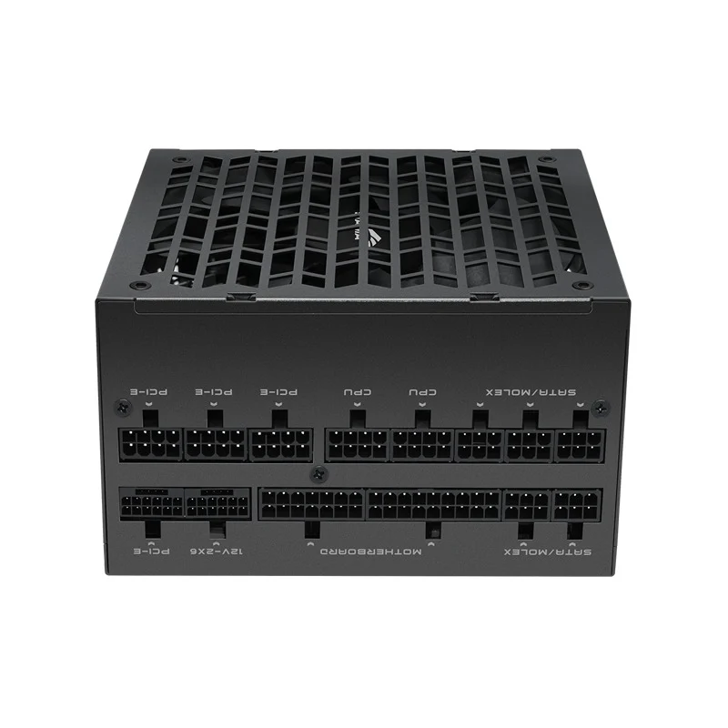 Sama P1000 1000W 80+ Platinum ATX 3.1 PCIe 5.1 Ready Fully Modular Power Supply with Braided Pattern Cables (Black, White)
